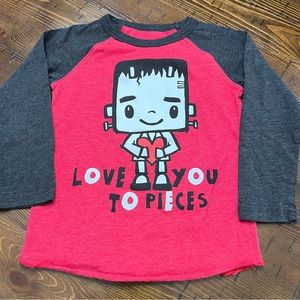 3t Valentine’s Day tee
